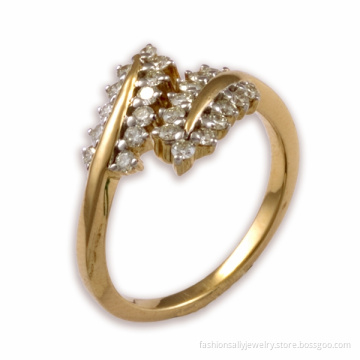 2014 Fashion Hot Selling 925 Sterling Silver Cubic Zirconia Stone Ring